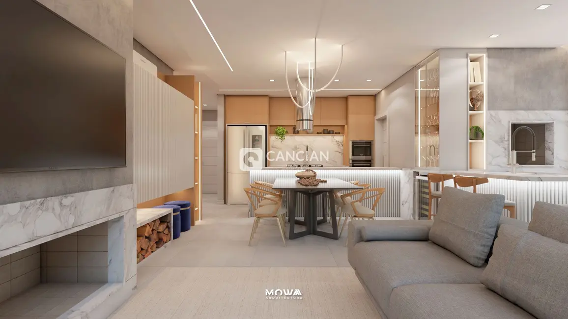 Foto 9 de Apartamento com 3 quartos à venda, 127m2 em Nossa Senhora Medianeira, Santa Maria - RS