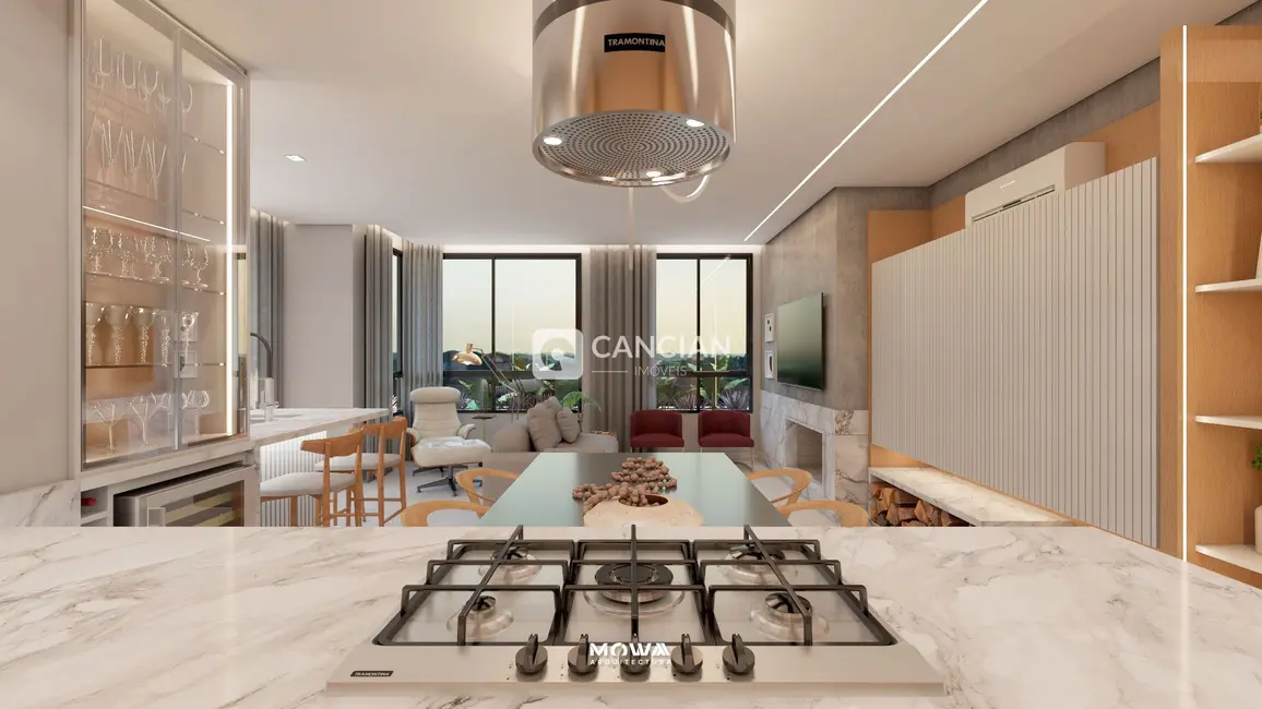 Foto 4 de Apartamento com 3 quartos à venda, 127m2 em Nossa Senhora Medianeira, Santa Maria - RS