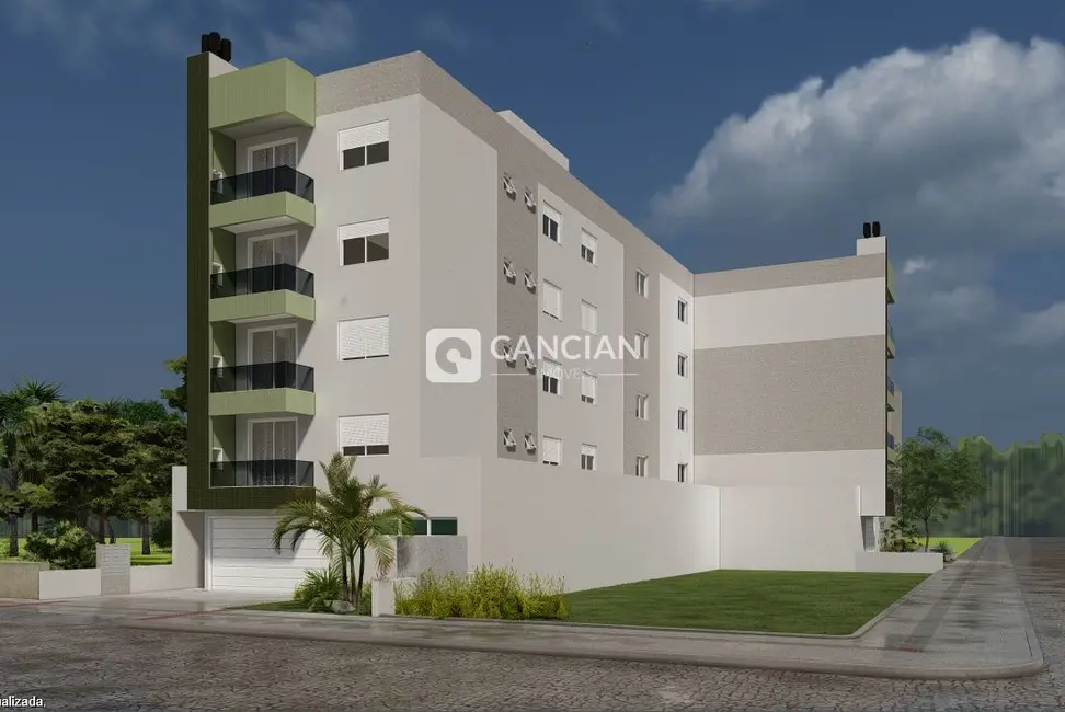 Foto 8 de Apartamento com 1 quarto para alugar, 39m2 em Camobi, Santa Maria - RS