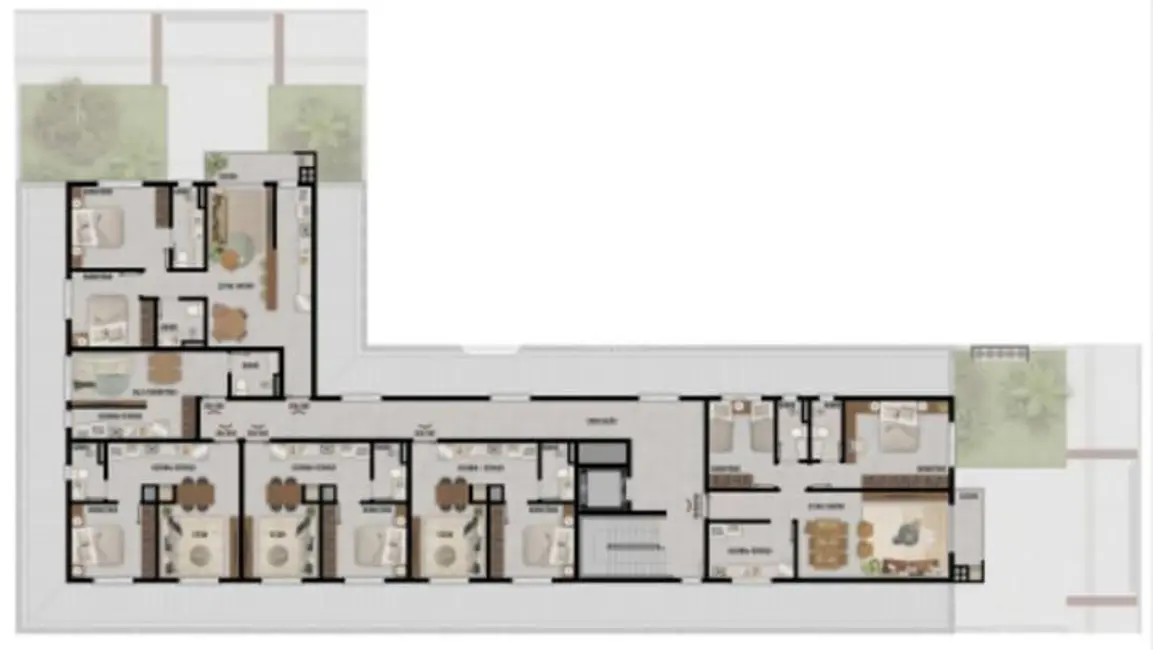 Foto 7 de Apartamento com 1 quarto para alugar, 39m2 em Camobi, Santa Maria - RS