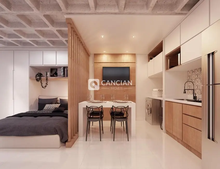 Foto 2 de Sala Comercial com 1 quarto à venda, 53m2 em Centro, Santa Maria - RS