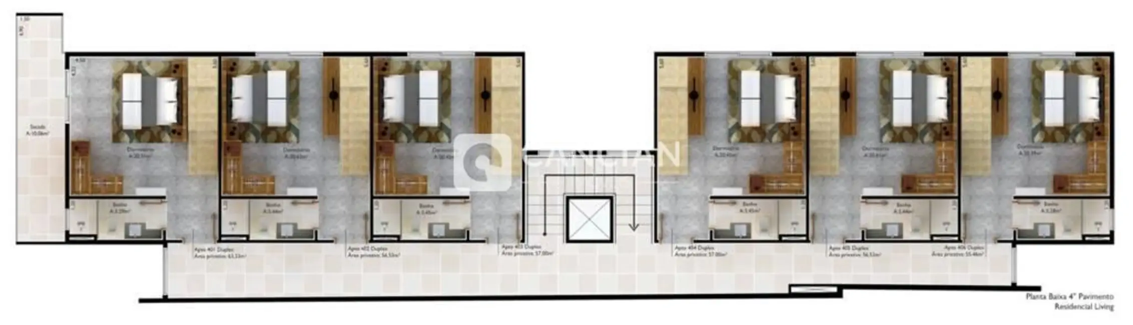 Sala Comercial com 1 quarto à venda, 53m2 em Centro, Santa Maria - RS - imagem 4 Foto 4 de Sala Comercial com 1 quarto à venda, 53m2 em Centro, Santa Maria - RS