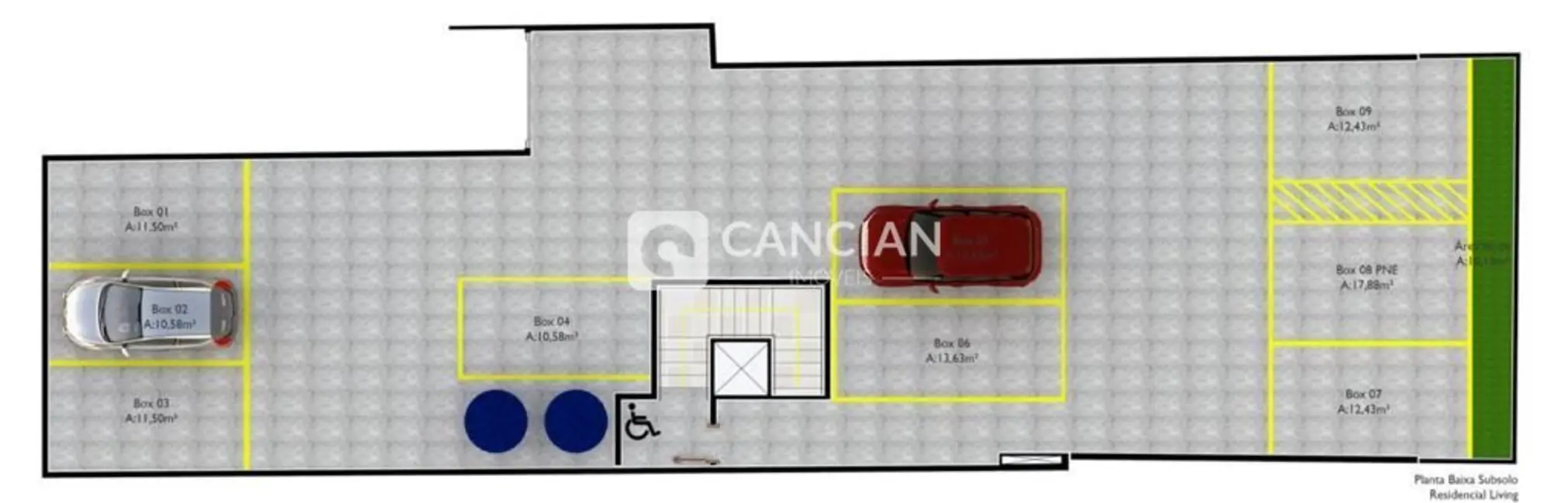 Sala Comercial com 1 quarto à venda, 53m2 em Centro, Santa Maria - RS - imagem 6 Foto 6 de Sala Comercial com 1 quarto à venda, 53m2 em Centro, Santa Maria - RS