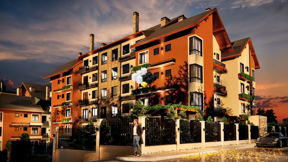 Apartamento com 2 quartos à venda, 74m2 em Centro, Gramado - RS - imagem 1 Foto 1 de Apartamento com 2 quartos à venda, 74m2 em Centro, Gramado - RS