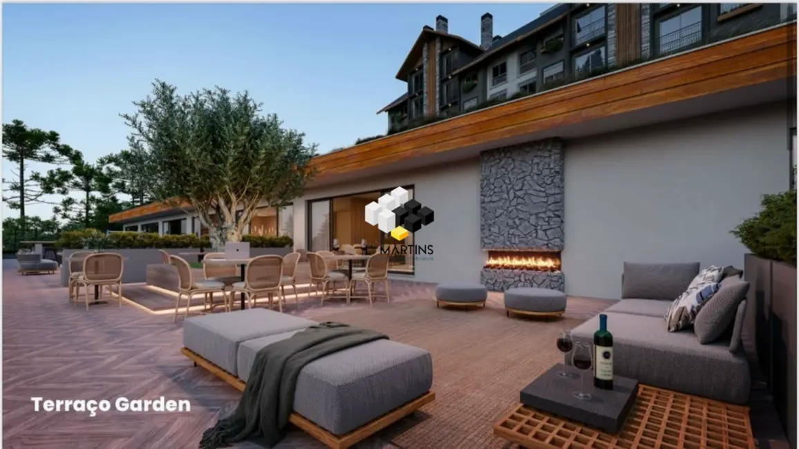 Apartamento com 1 quarto à venda, 42m2 em Gramado - RS - imagem 3 Foto 3 de Apartamento com 1 quarto à venda, 42m2 em Gramado - RS