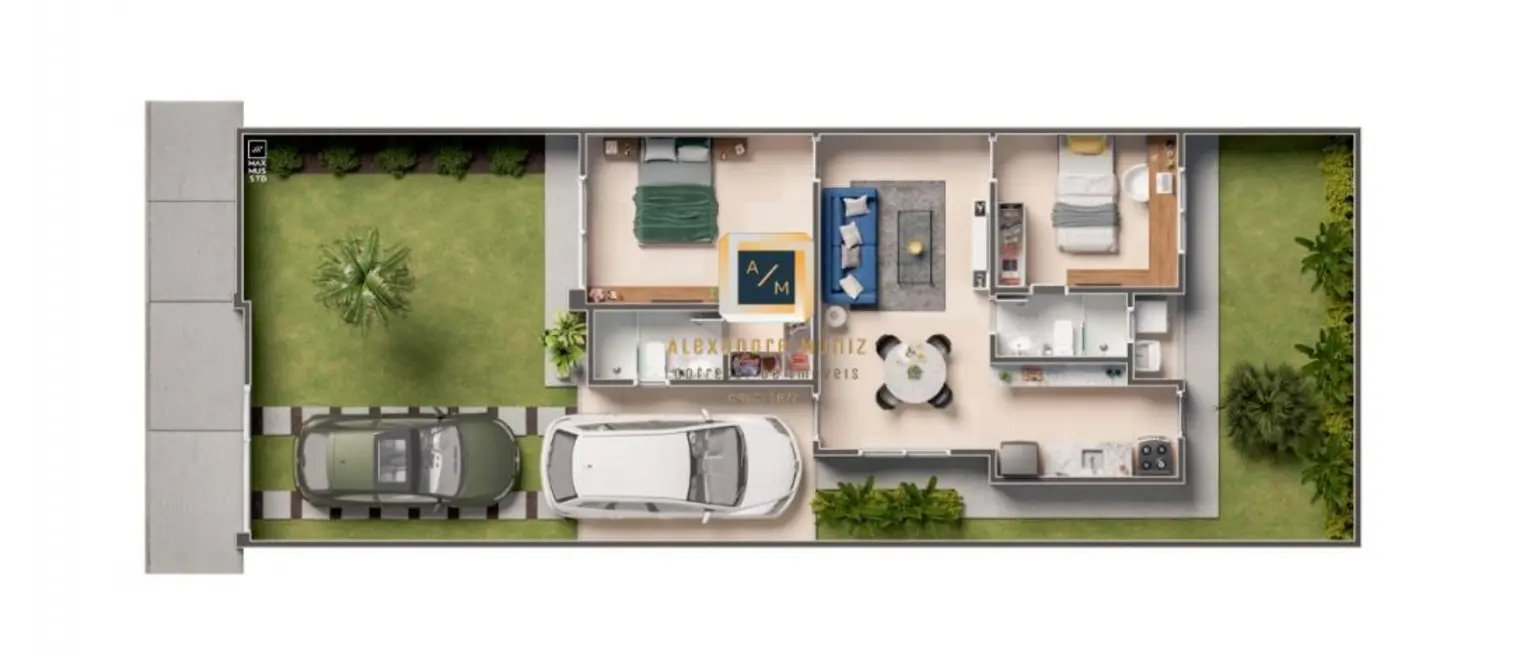 Casa com 2 quartos à venda, 70m2 em Pires Façanha, Eusebio - CE - imagem 3 Foto 3 de Casa com 2 quartos à venda, 70m2 em Pires Façanha, Eusebio - CE