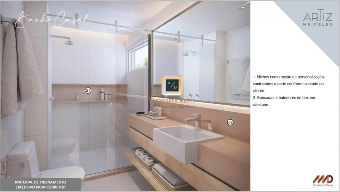 Apartamento com 4 quartos à venda, 188m2 em Meireles, Fortaleza - CE - imagem 7 Foto 7 de Apartamento com 4 quartos à venda, 188m2 em Meireles, Fortaleza - CE