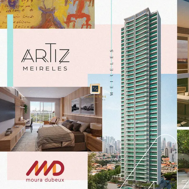 Apartamento com 4 quartos à venda, 188m2 em Meireles, Fortaleza - CE - imagem 2 Foto 2 de Apartamento com 4 quartos à venda, 188m2 em Meireles, Fortaleza - CE