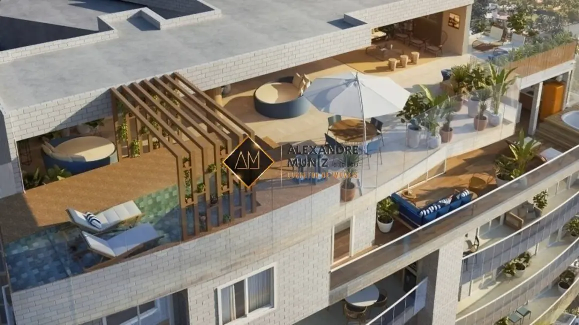 Foto 2 de Apartamento com 3 quartos à venda, 90m2 em Eusebio - CE