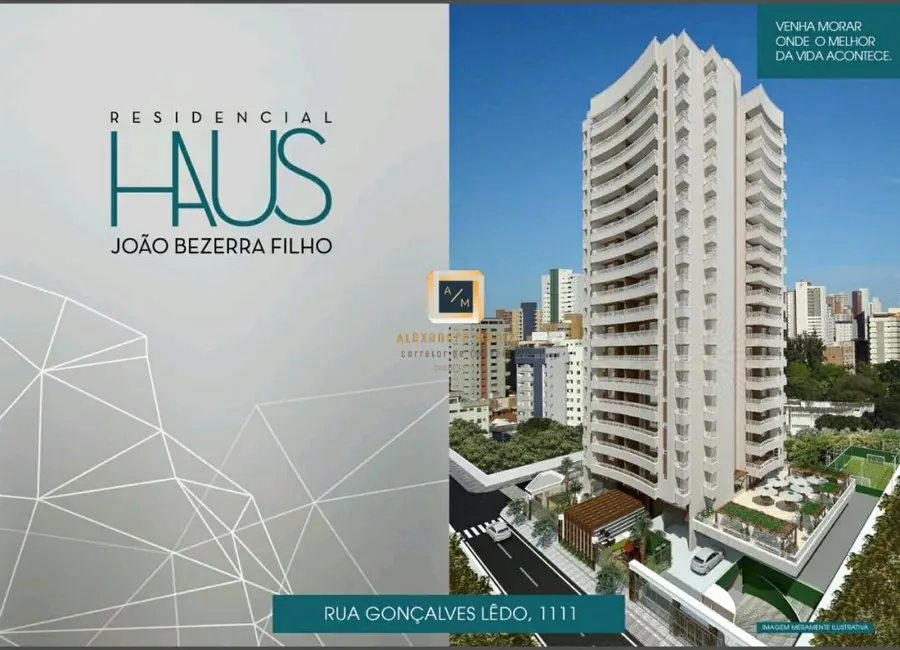 Foto 1 de Apartamento com 3 quartos à venda, 100m2 em Aldeota, Fortaleza - CE