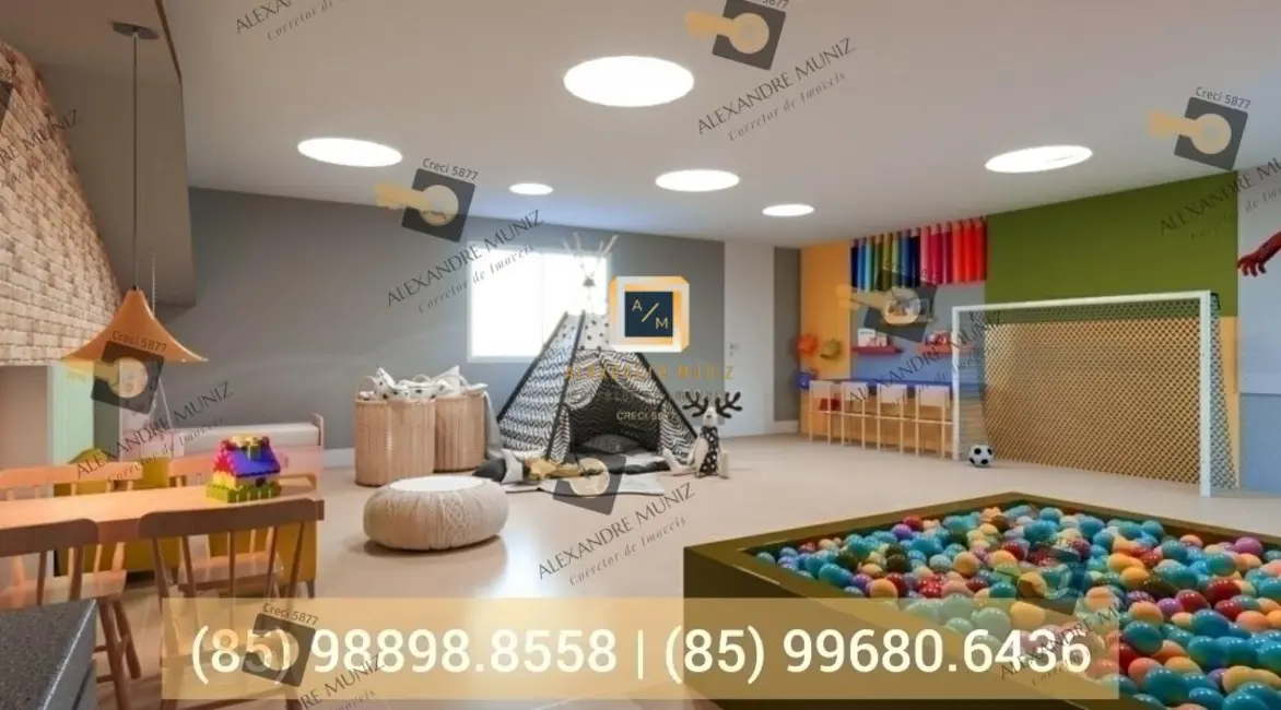 Foto 9 de Apartamento com 4 quartos à venda, 113m2 em Parquelândia, Fortaleza - CE