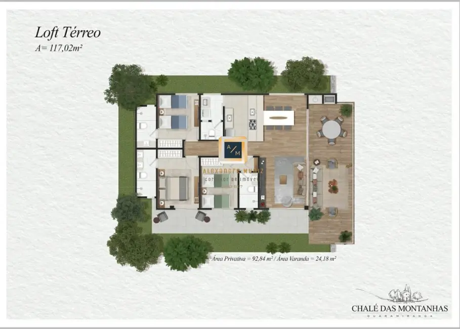 Casa com 3 quartos à venda, 138m2 em Centro, Guaramiranga - CE - imagem 5 Foto 5 de Casa com 3 quartos à venda, 138m2 em Centro, Guaramiranga - CE