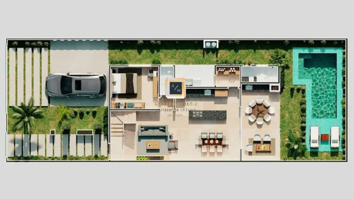 Casa com 4 quartos à venda, 208m2 em Centro, Eusebio - CE - imagem 9 Foto 9 de Casa com 4 quartos à venda, 208m2 em Centro, Eusebio - CE