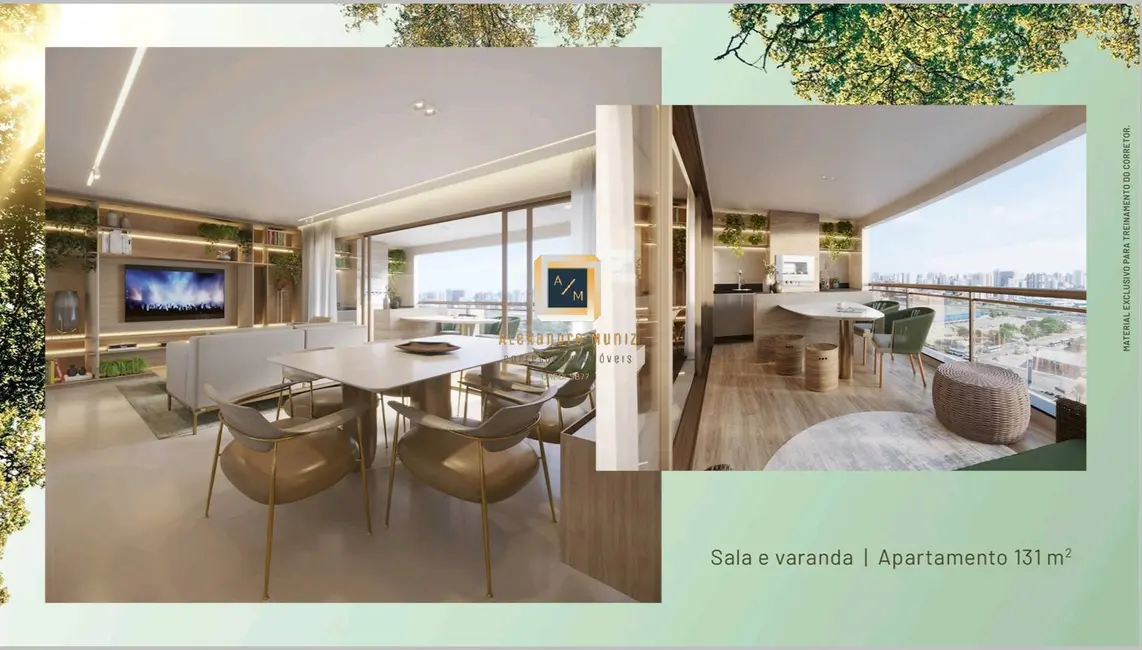 Foto 8 de Apartamento com 3 quartos à venda, 105m2 em Cocó, Fortaleza - CE