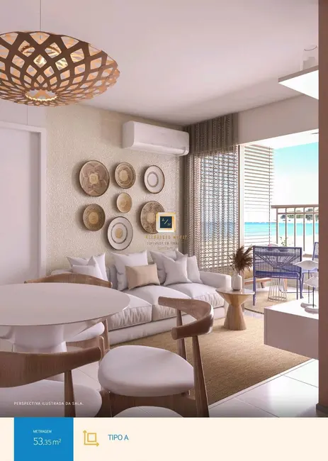 Apartamento com 2 quartos à venda, 66m2 em Aquiraz - CE - imagem 6 Foto 6 de Apartamento com 2 quartos à venda, 66m2 em Aquiraz - CE