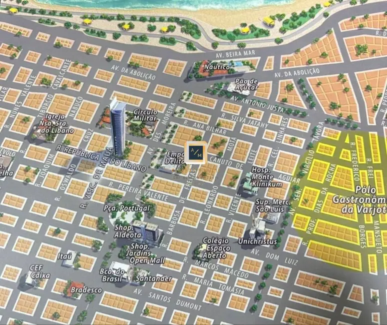 Foto 5 de Apartamento com 4 quartos à venda, 242m2 em Meireles, Fortaleza - CE