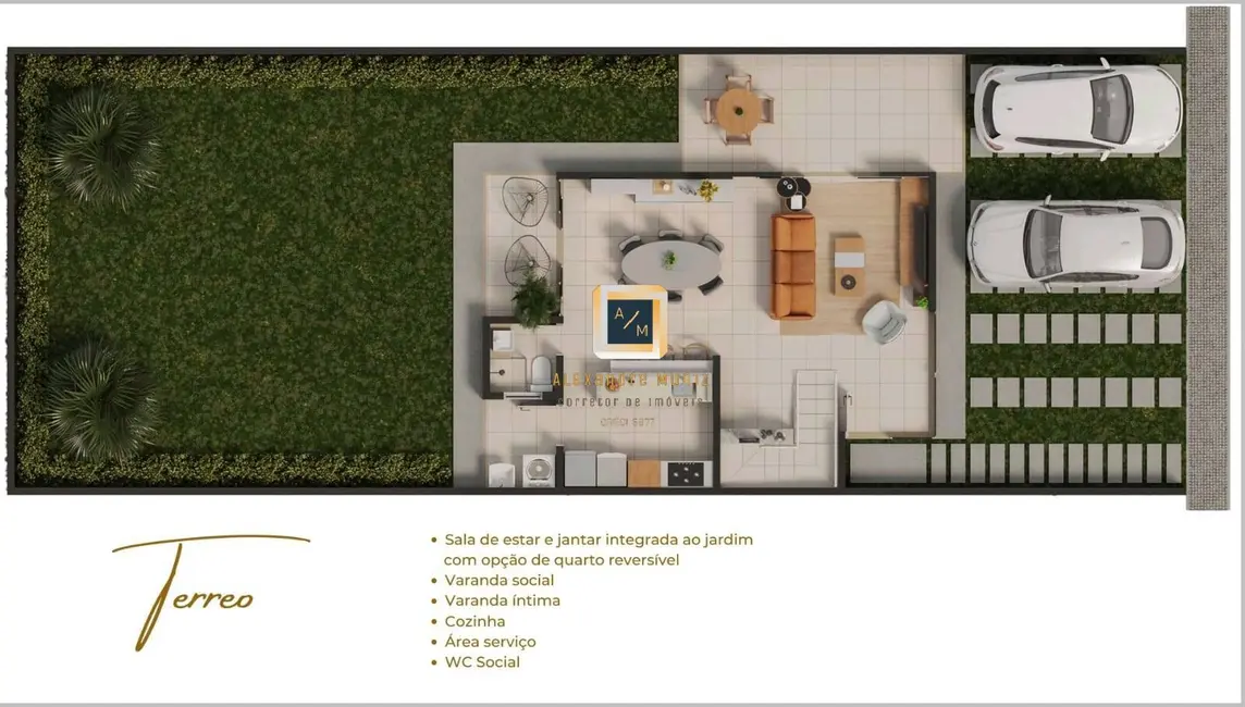 Casa com 3 quartos à venda, 148m2 em Lagoa Redonda, Fortaleza - CE - imagem 9 Foto 9 de Casa com 3 quartos à venda, 148m2 em Lagoa Redonda, Fortaleza - CE