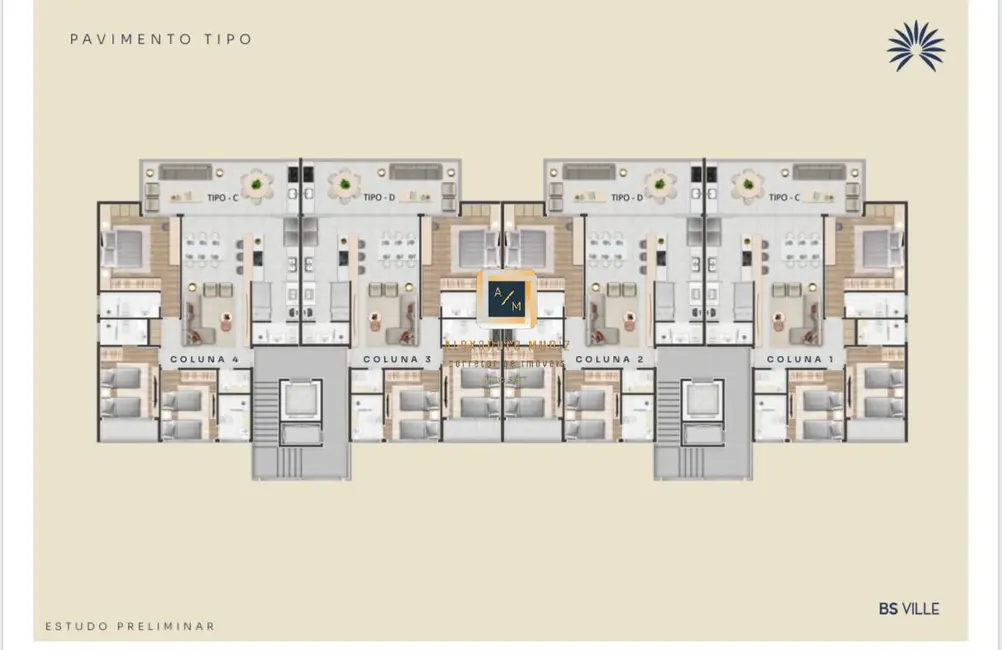 Apartamento com 3 quartos à venda, 116m2 em Aquiraz - CE - imagem 7 Foto 7 de Apartamento com 3 quartos à venda, 116m2 em Aquiraz - CE