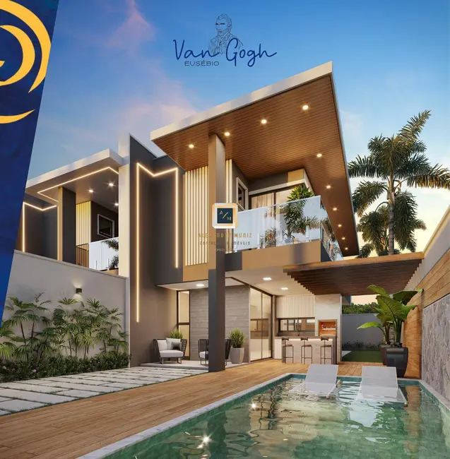 Casa com 4 quartos à venda, 149m2 em Eusebio - CE - imagem 3 Foto 3 de Casa com 4 quartos à venda, 149m2 em Eusebio - CE