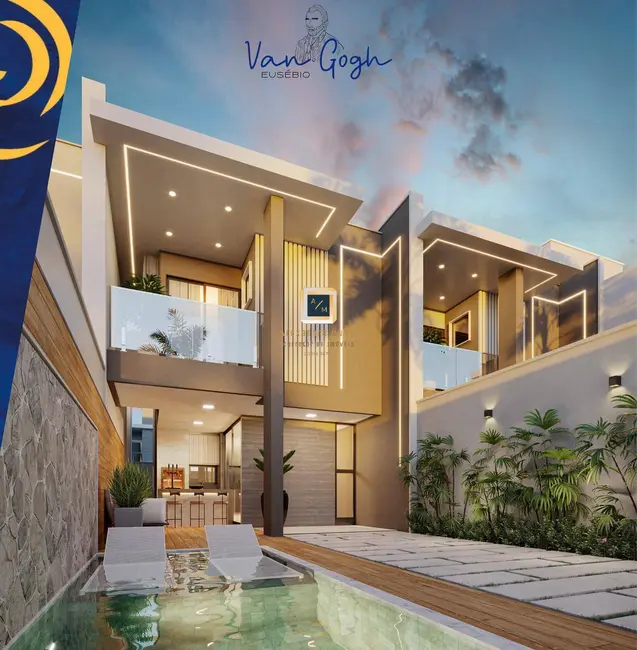 Foto 1 de Casa com 4 quartos à venda, 154m2 em Eusebio - CE