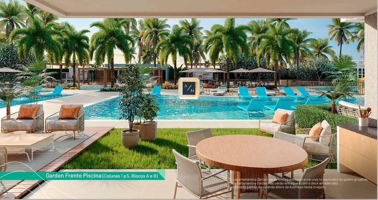 Apartamento com 1 quarto à venda, 42m2 em Aquiraz - CE - imagem 3 Foto 3 de Apartamento com 1 quarto à venda, 42m2 em Aquiraz - CE