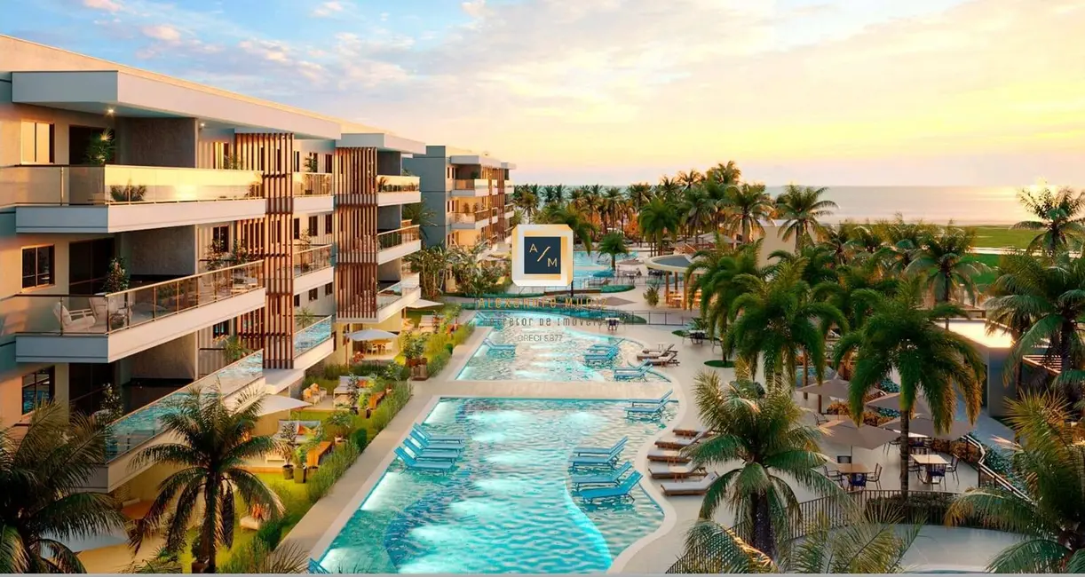 Foto 1 de Apartamento com 1 quarto à venda, 42m2 em Aquiraz - CE