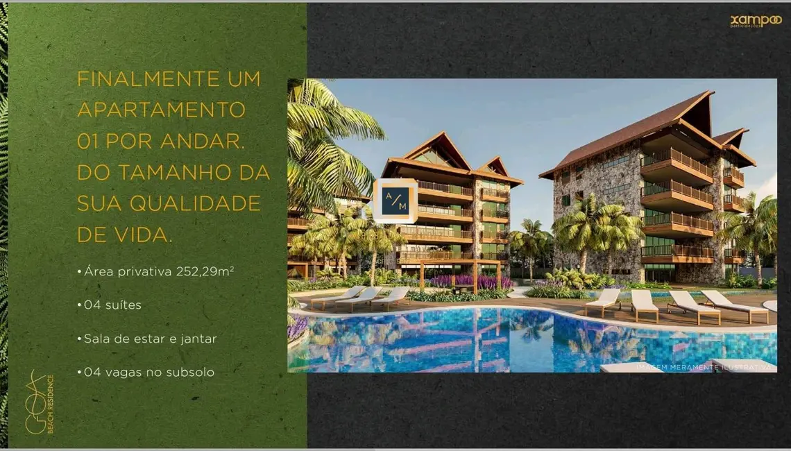 Apartamento com 4 quartos à venda, 252m2 em Aquiraz - CE - imagem 5 Foto 5 de Apartamento com 4 quartos à venda, 252m2 em Aquiraz - CE
