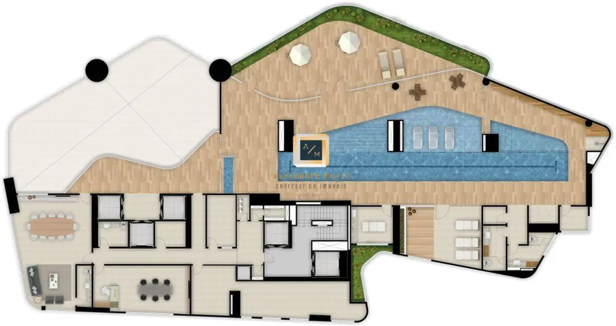 Apartamento com 5 quartos à venda, 819m2 em Meireles, Fortaleza - CE - imagem 3 Foto 3 de Apartamento com 5 quartos à venda, 819m2 em Meireles, Fortaleza - CE