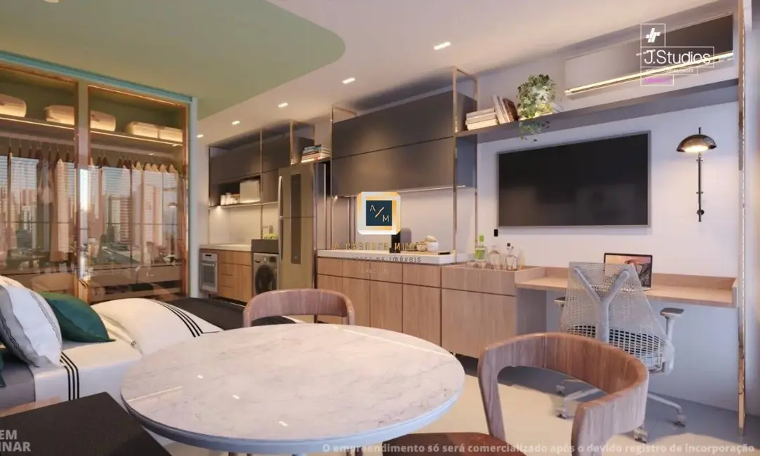 Apartamento com 1 quarto à venda, 36m2 em Meireles, Fortaleza - CE - imagem 3 Foto 3 de Apartamento com 1 quarto à venda, 36m2 em Meireles, Fortaleza - CE