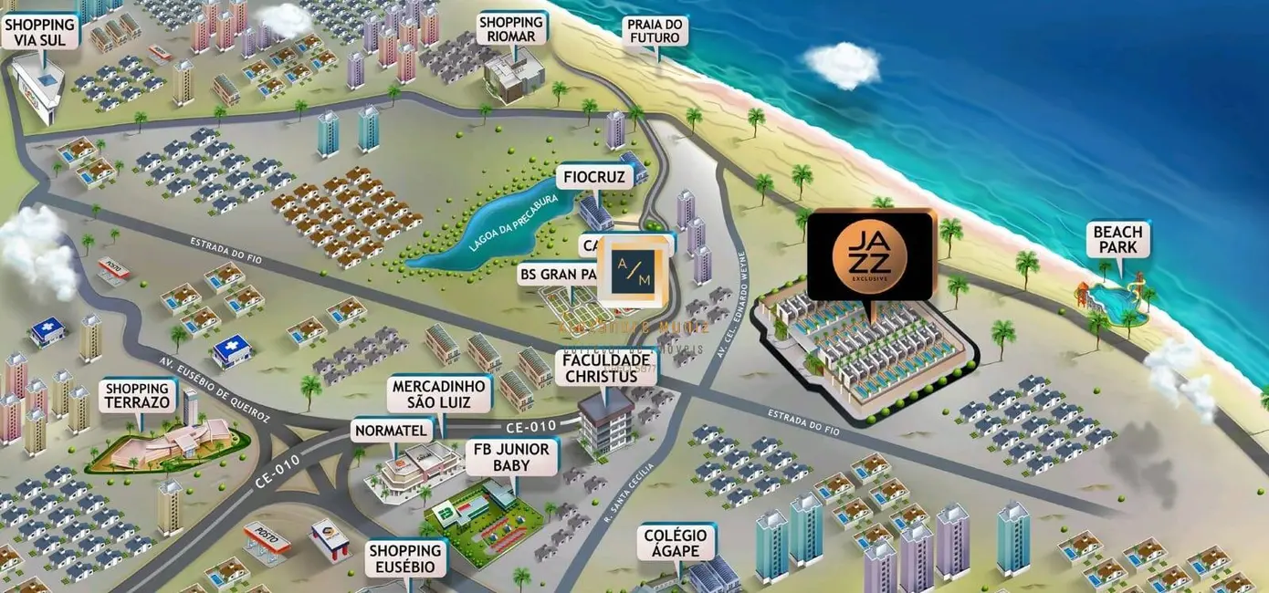 Casa com 4 quartos à venda, 144m2 em Eusebio - CE - imagem 8 Foto 8 de Casa com 4 quartos à venda, 144m2 em Eusebio - CE