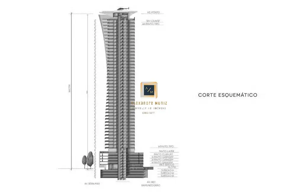 Apartamento com 5 quartos à venda, 660m2 em Meireles, Fortaleza - CE - imagem 5 Foto 5 de Apartamento com 5 quartos à venda, 660m2 em Meireles, Fortaleza - CE