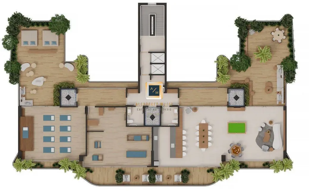 Apartamento com 4 quartos à venda, 235m2 em Fortaleza - CE - imagem 5 Foto 5 de Apartamento com 4 quartos à venda, 235m2 em Fortaleza - CE