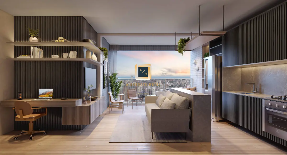 Foto 8 de Apartamento com 1 quarto à venda, 40m2 em Meireles, Fortaleza - CE