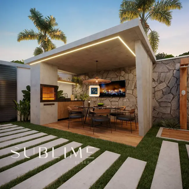 Casa com 3 quartos à venda, 91m2 em Eusebio - CE - imagem 3 Foto 3 de Casa com 3 quartos à venda, 91m2 em Eusebio - CE