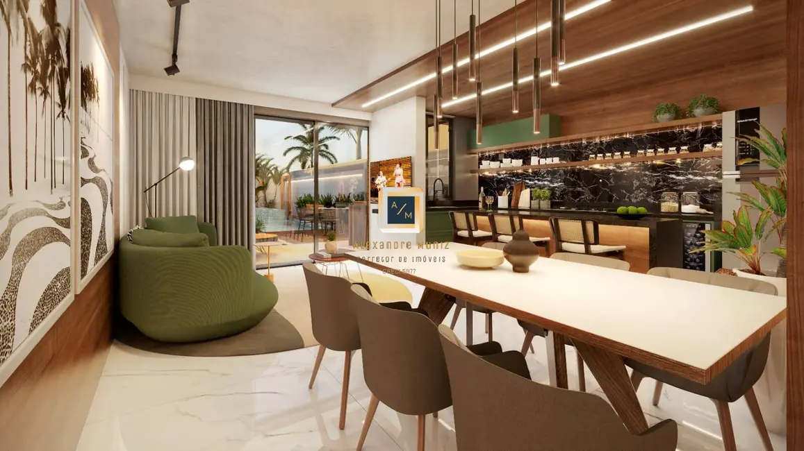 Casa com 3 quartos à venda, 119m2 em Eusebio - CE - imagem 5 Foto 5 de Casa com 3 quartos à venda, 119m2 em Eusebio - CE