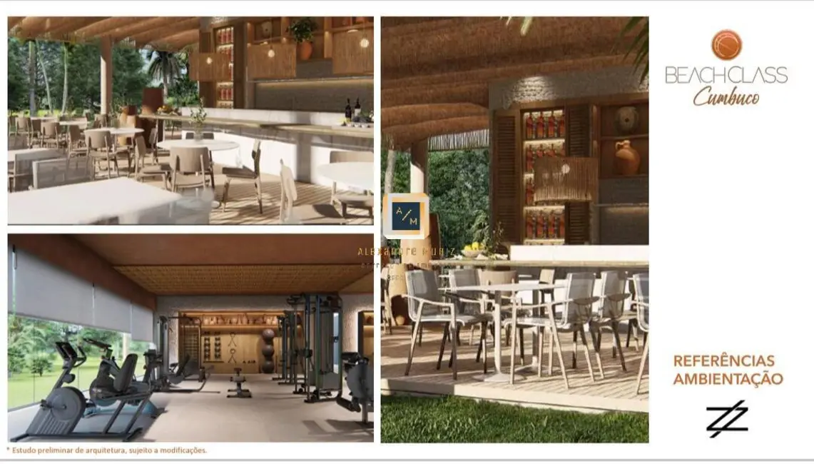 Apartamento com 1 quarto à venda, 31m2 em Cumbuco, Caucaia - CE - imagem 6 Foto 6 de Apartamento com 1 quarto à venda, 31m2 em Cumbuco, Caucaia - CE