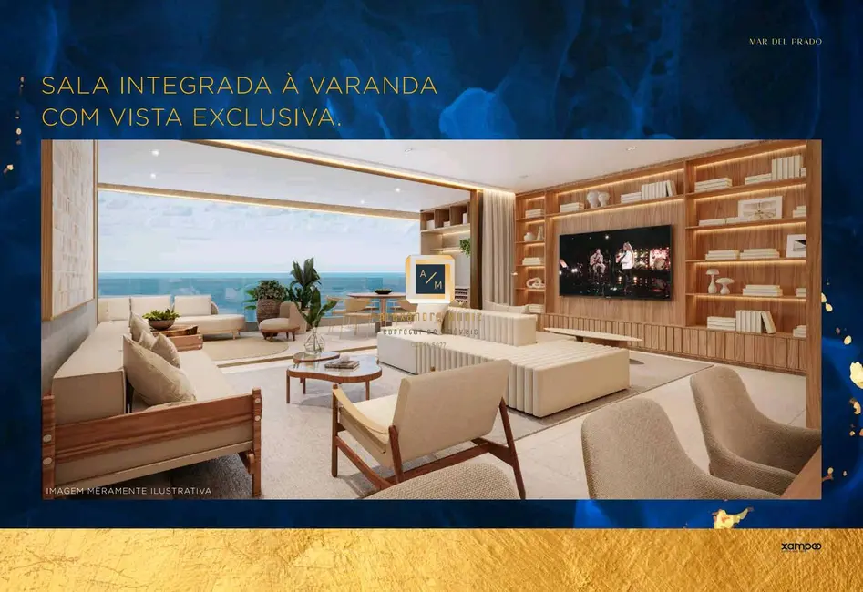 Apartamento com 4 quartos à venda, 230m2 em Meireles, Fortaleza - CE - imagem 3 Foto 3 de Apartamento com 4 quartos à venda, 230m2 em Meireles, Fortaleza - CE