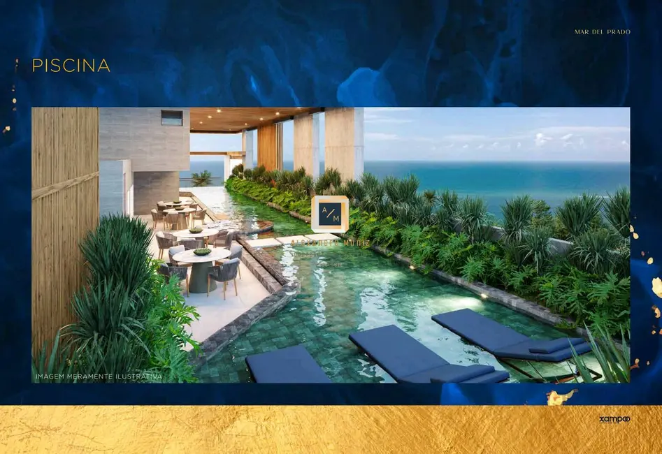 Apartamento com 4 quartos à venda, 230m2 em Meireles, Fortaleza - CE - imagem 8 Foto 8 de Apartamento com 4 quartos à venda, 230m2 em Meireles, Fortaleza - CE