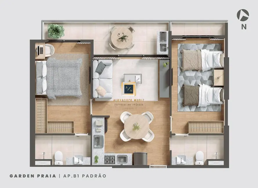 Apartamento com 2 quartos à venda, 70m2 em Meireles, Fortaleza - CE - imagem 8 Foto 8 de Apartamento com 2 quartos à venda, 70m2 em Meireles, Fortaleza - CE