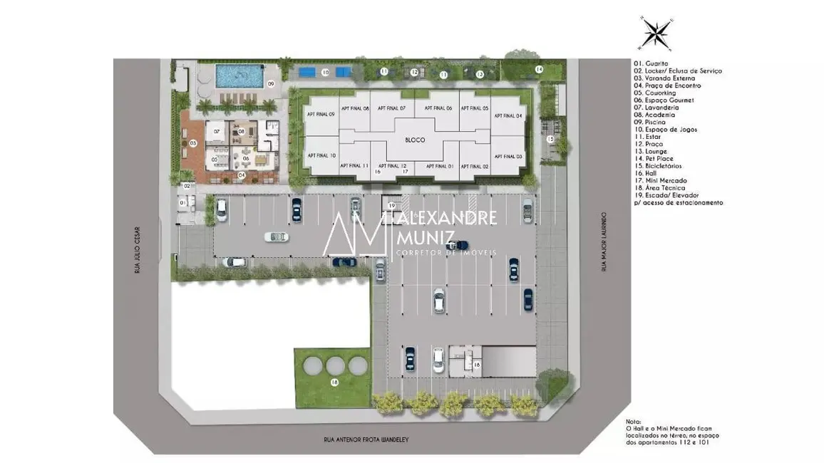 Foto 3 de Apartamento com 2 quartos à venda, 37m2 em Benfica, Fortaleza - CE