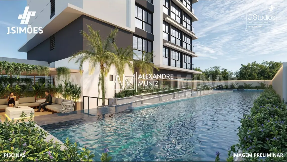 Apartamento com 1 quarto à venda, 24m2 em Meireles, Fortaleza - CE - imagem 3 Foto 3 de Apartamento com 1 quarto à venda, 24m2 em Meireles, Fortaleza - CE