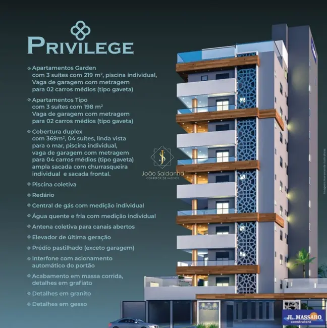 Apartamento com 3 quartos à venda, 160m2 em Centro, Guaratuba - PR - imagem 5 Foto 5 de Apartamento com 3 quartos à venda, 160m2 em Centro, Guaratuba - PR