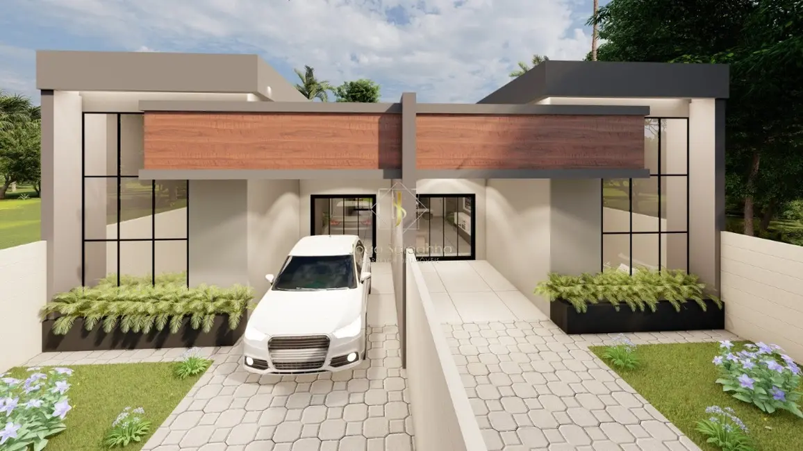 Foto 4 de Casa com 3 quartos à venda, 114m2 em Guaratuba - PR