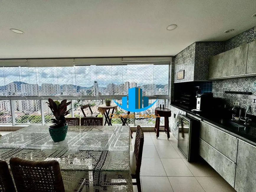 Foto 9 de Apartamento com 3 quartos à venda, 202m2 em Aparecida, Santos - SP