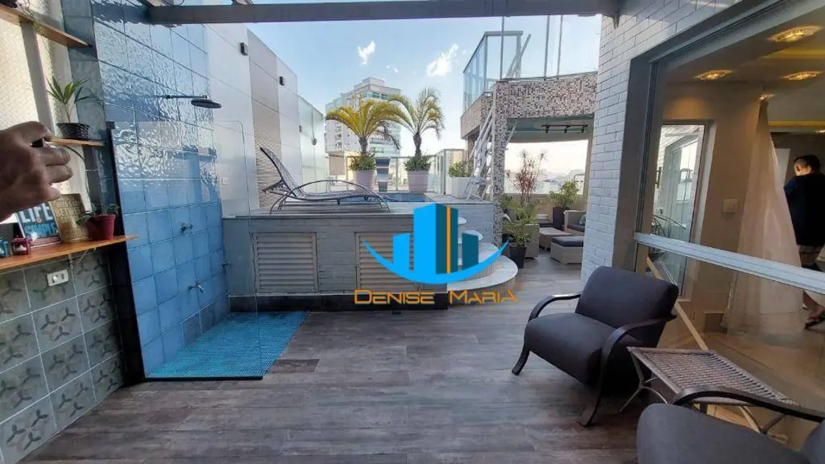 Foto 2 de Cobertura com 3 quartos à venda, 380m2 em Ponta da Praia, Santos - SP