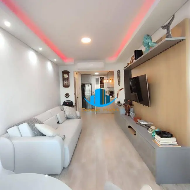Foto 1 de Apartamento com 1 quarto à venda, 68m2 em Boqueirão, Santos - SP