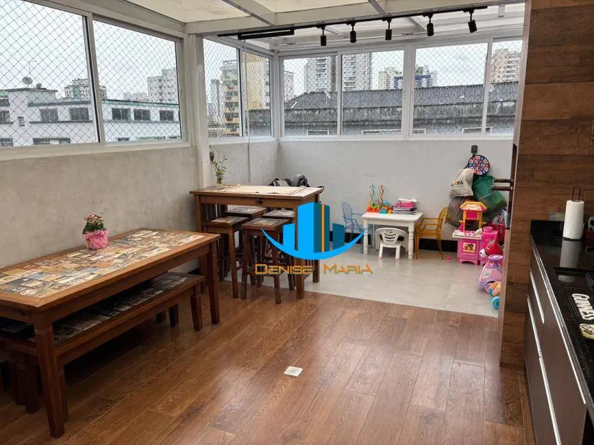 Foto 4 de Apartamento com 2 quartos para alugar, 178m2 em Embaré, Santos - SP