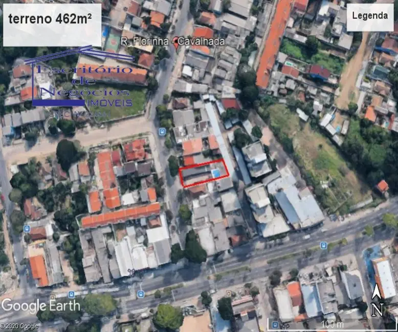 Foto 1 de Terreno / Lote à venda, 462m2 em Cavalhada, Porto Alegre - RS