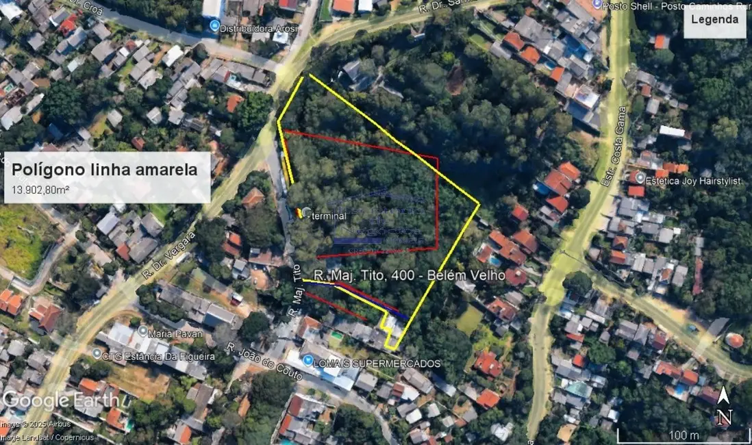 Foto 1 de Terreno / Lote à venda em Belém Velho, Porto Alegre - RS