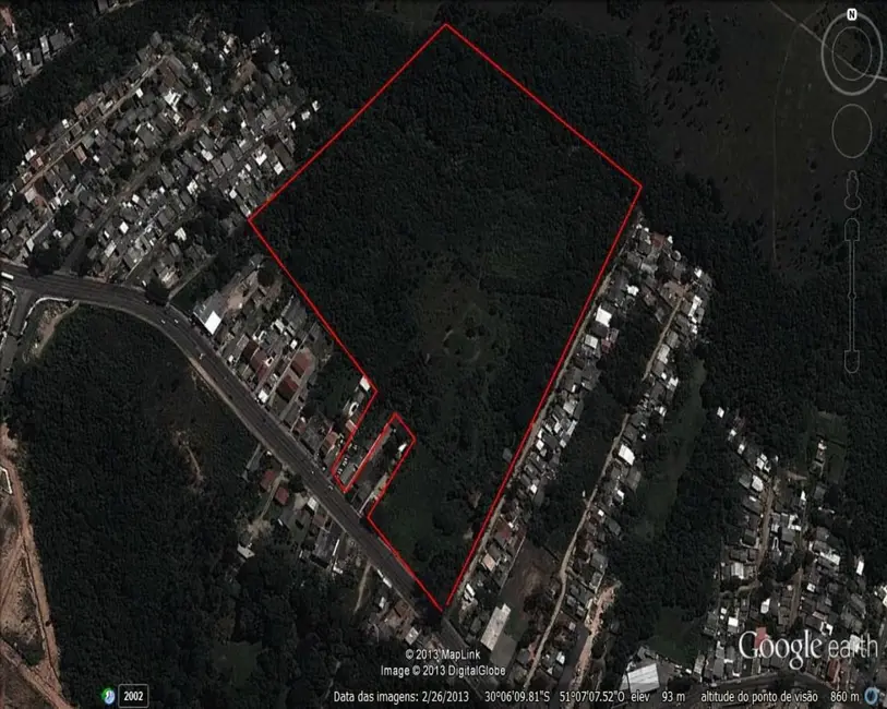 Foto 1 de Terreno / Lote à venda, 70000m2 em Lomba do Pinheiro, Porto Alegre - RS